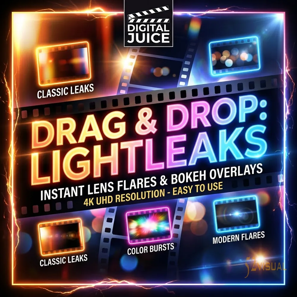 Digital Juice - Drag & Drop: LightLeaks