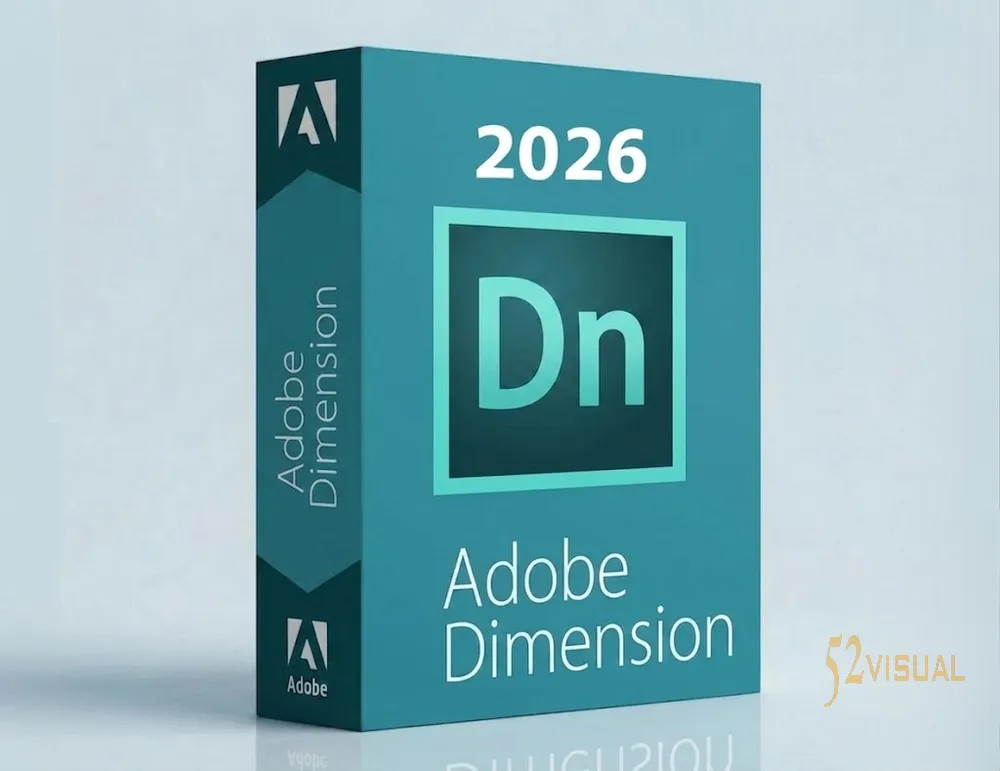 Adobe Dimension 4.1.8.4754 Win - 3D包装与场景设计渲染软件
