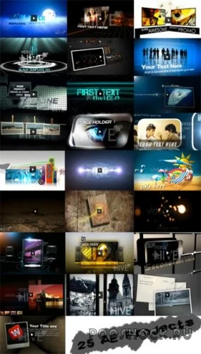 Videohive - 25个After Effects项目