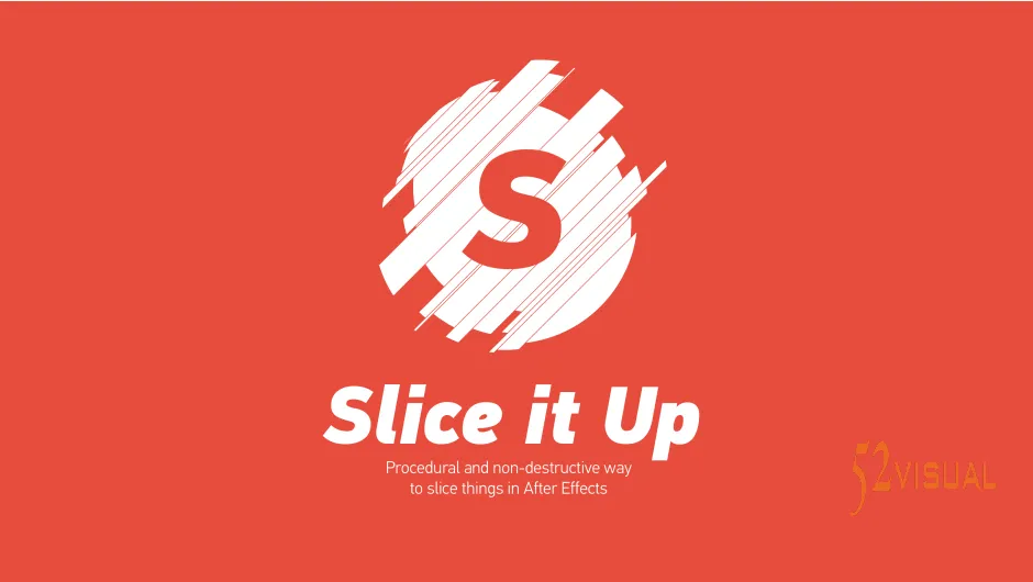 Slice it Up 2.1.2 - AE视频切片分割三维动画脚本