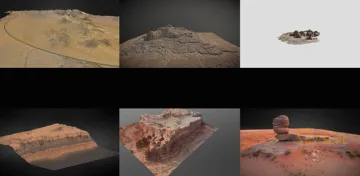 Sketchfab沙特阿拉伯3D模型合集(含NEOM、黑格拉、沙漠地形)