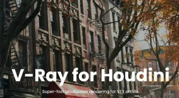 Chaos V-Ray 7 更新 4 (Build 7.40.30) Houdini Win版 - VRay渲染器