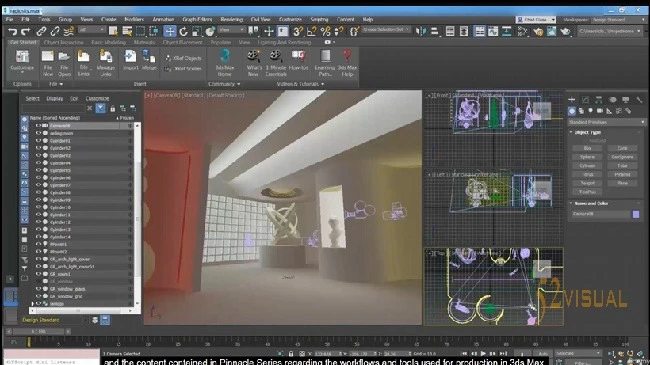 Udemy – 3ds Max 学习路径(从入门到精通)