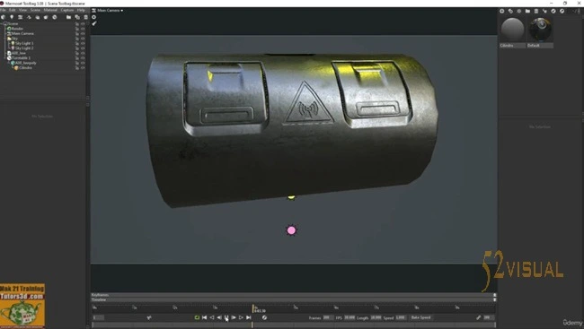 Udemy – 3ds Max 工作流程游戏 PBR 完整课程
