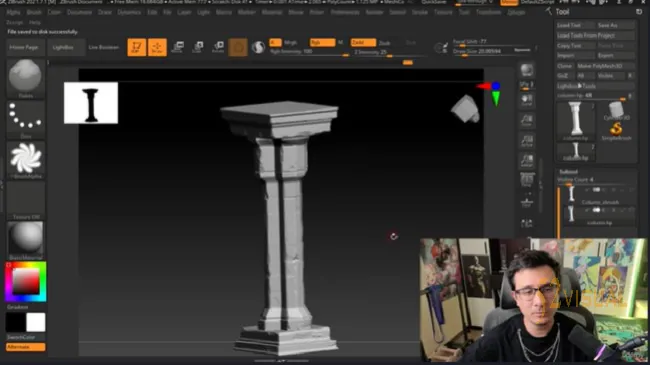 Udemy – ZBrush游戏环境雕刻