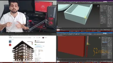 Udemy – 3ds Max 3D建模:从零开始学习建筑项目