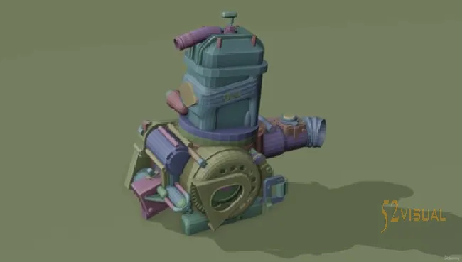Udemy – Blender ⏐ Substance Painter 旧引擎创建