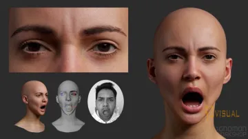 The Gnomon Workshop – FACS面部动作捕捉绑定 – Maya与Marmoset Toolbag工作流程