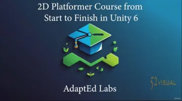 Udemy – Unity 6 2D平台游戏从入门到精通