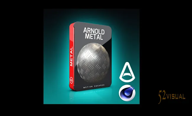Motion Squared – Cinema 4D 的 Arnold 金属材质