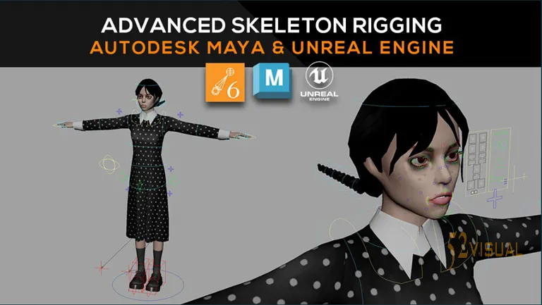 ClassCreatives – Maya与Unreal：高级骨骼绑定