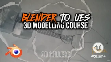 Udemy – Blender 3D初学者教程:3D建模(兼容4.4版)