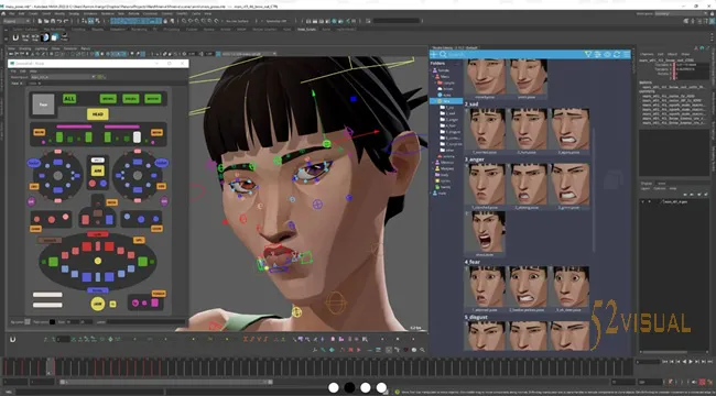 Gumroad – Mazu and Mars – Maya角色绑定