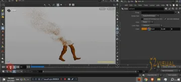 Udemy – Houdini 中的分解特效:角色化为尘埃课程