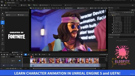 Udemy – Unreal Engine 5 和 UEFN 中的角色动画