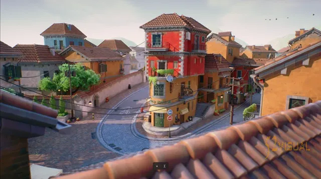 Artstation – 风格化欧洲城市 – Unreal Engine