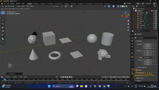 Udemy – Blender 超短超简单!(4.4 及更高版本)