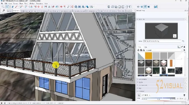 Udemy - SketchUp 2026 全方位零基础建筑建模教程