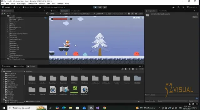 Udemy – Unity 6 2D平台游戏课程：构建一个2D射击游戏