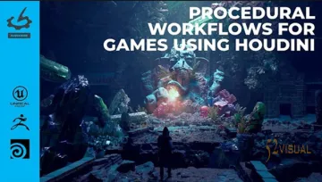 The Gnomon Workshop – 使用 Houdini 的游戏程序化工作流程