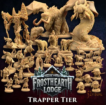 Dragon Trapper’s Lodge: Tales from Frosthearth Lodge 3D打印