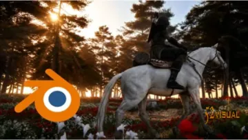 Udemy – Blender 3D环境项目:骑马穿越森林