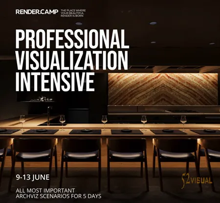 Render.camp 2025年PV建筑可视化强化视频教程