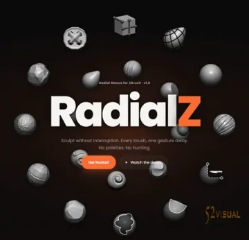 Zbrush – RadialZ 1.4.4 Win