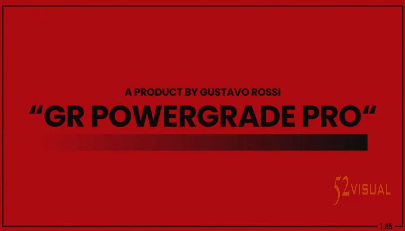 Gustavo Rossi GR PowerGrade Pro for DaVinci Resolve