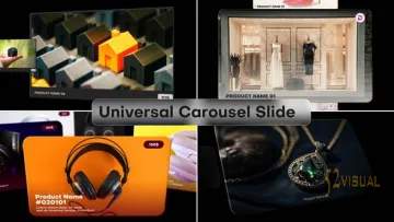Videohive 旋转木马幻灯片