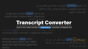 Aescripts Transcript Converter v2.5.1