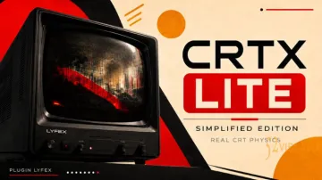 Aescripts CRTX Lite V1.0.0 - AE/PR复古CRT电视屏幕模拟插件