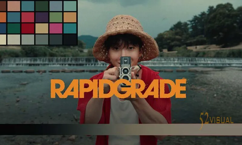 RapidGrade v1.6.6 Win - 达芬奇一键调色胶片模拟插件