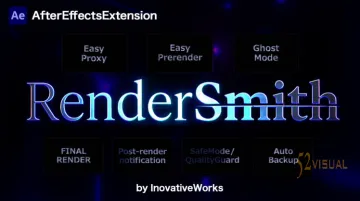 Aescripts RenderSmith v1.0.0 Win - AE渲染管理与自动备份脚本