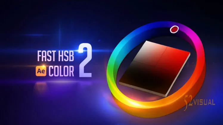 Aescripts Fast HSB Color v2.3.0  - AE快速拾色与调色插件