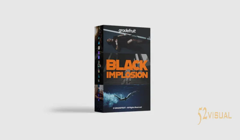 GradeFruit Black Implosion LUTs & LR预设 - 电影级调色预设