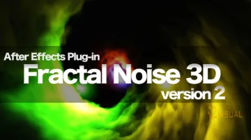Aescripts Fractal Noise 3D V2 - AE三维分形噪波与体积渲染插件