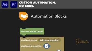 Aescripts Automation Blocks v1.1.013 - AE可视化自动化脚本