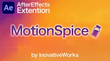 Aescripts MotionSpice v2.0.3 - AE运动图形MG素材库插件