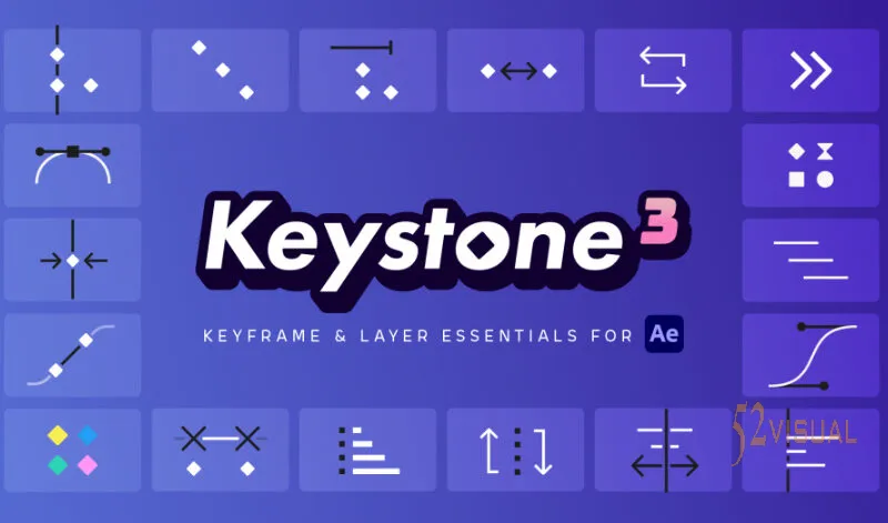 Aescripts Keystone v3.1.3 - AE关键帧动画管理工具