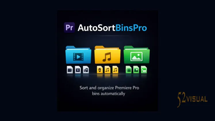 Premiere素材箱自动整理插件 Aescripts AutoSortBinsPro v1.0.0