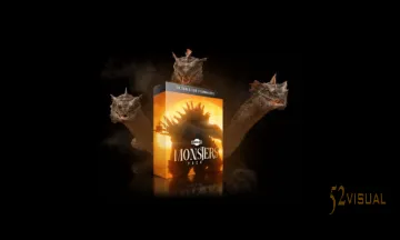 BIGFILMS MONSTERS 4K电影级怪兽VFX特效视频素材与音效库