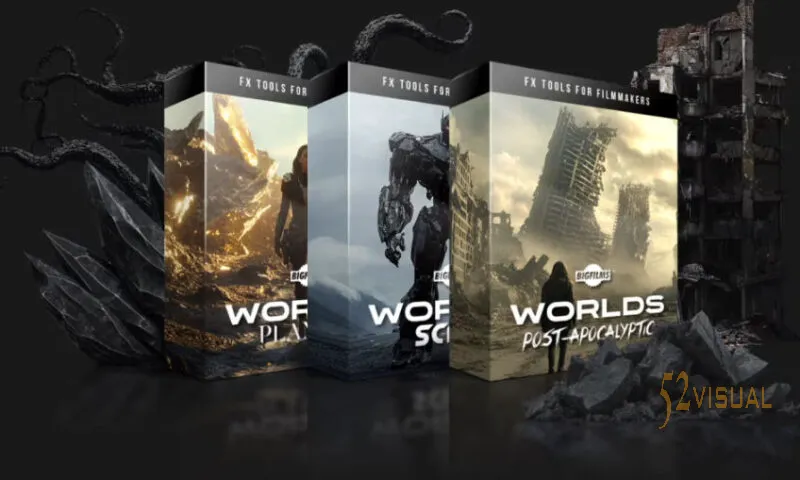 Bigfilms WORLDS Packs (Vol. 1 + 2 + 3)