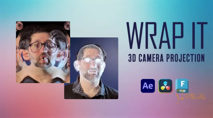 Aescripts Wrap It v1.0.1 - AE三维摄像机投影与贴图映射插件