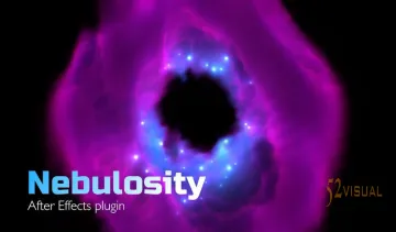 Aescripts Nebulosity v1.2.4 - AE三维星云体积烟雾特效插件