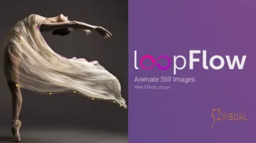 Aescripts loopFlow v1.3.3 - AE静态图片循环动画插件