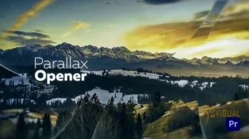 Videohive Parallax Opener Premiere Pro 模板