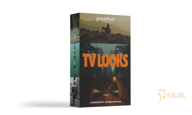 GradeFruit TV Looks LUTs & LR Presets