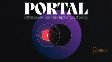 Aescripts PORTAL v1.1.1 - AE预合成主合成实时同步预览插件
