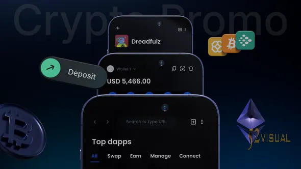 Dynamic App Promo 手机应用推广AE模板 - Videohive 61700972